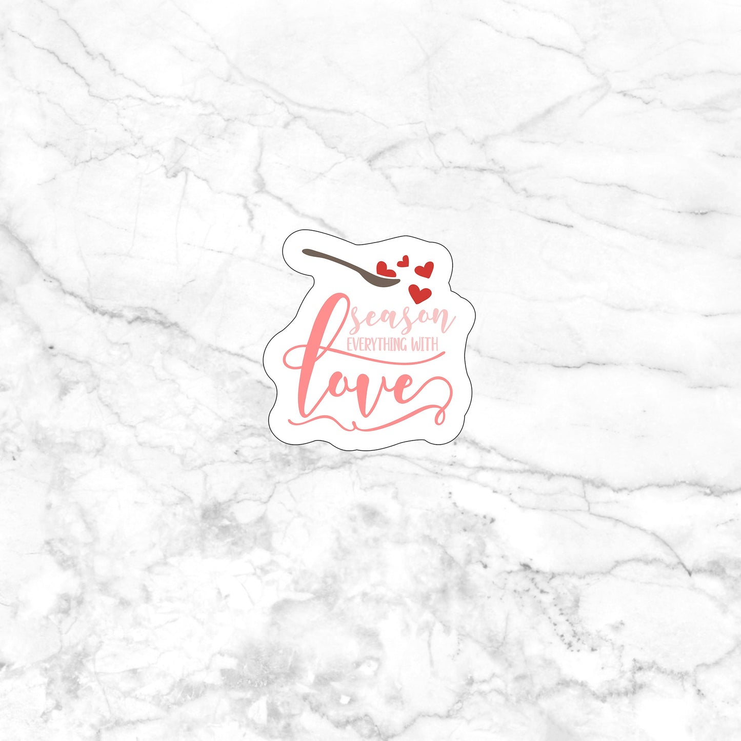 Season with Love Sticker