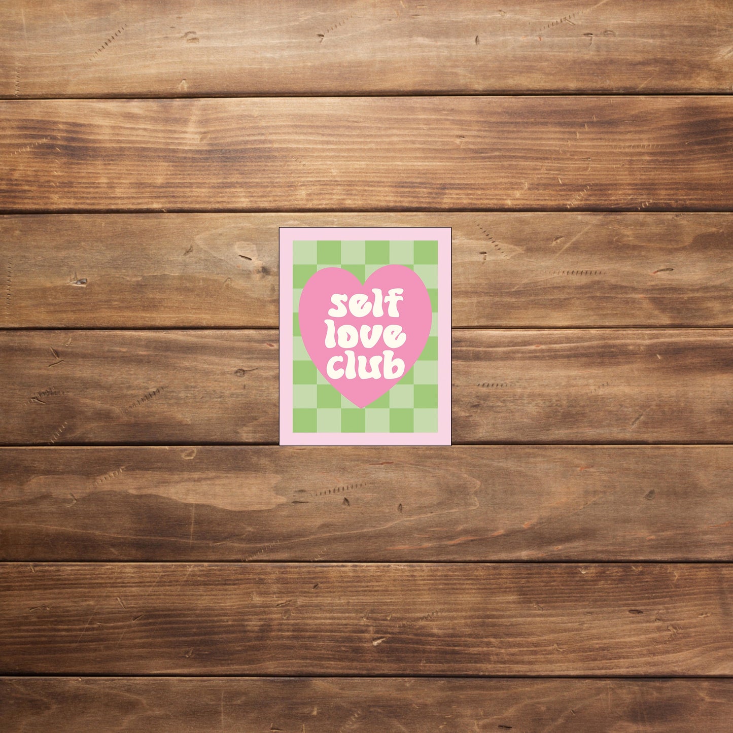 Self Love Club Sticker
