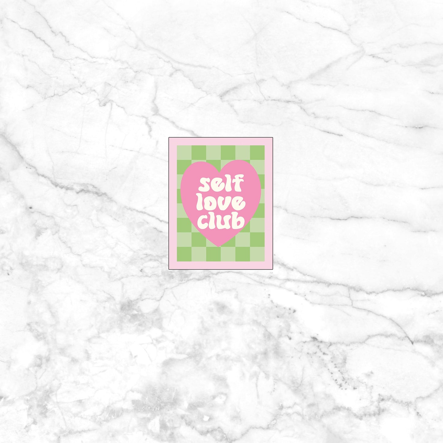 Self Love Club Sticker