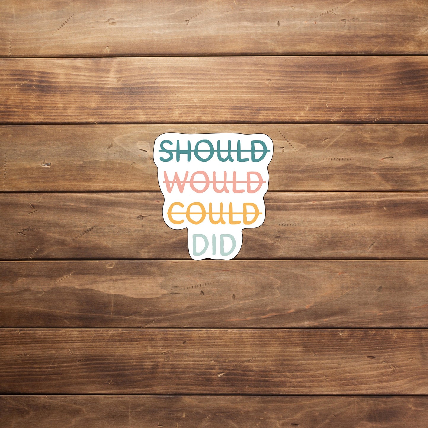 Should would Sticker
