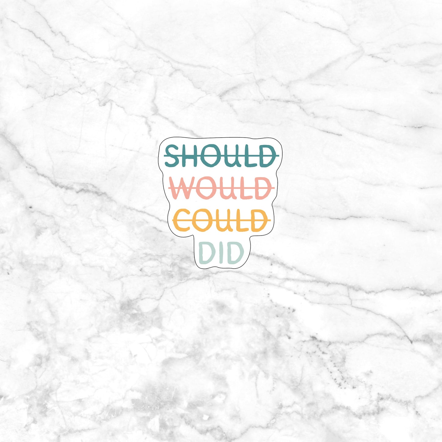 Should would Sticker