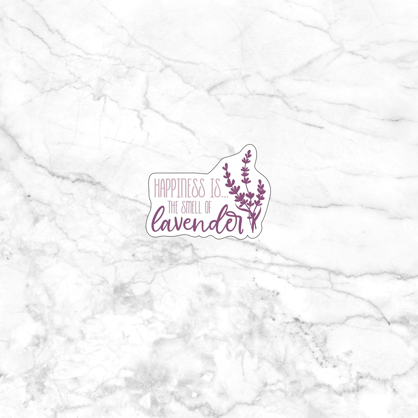 Smell of Lavender Sticker