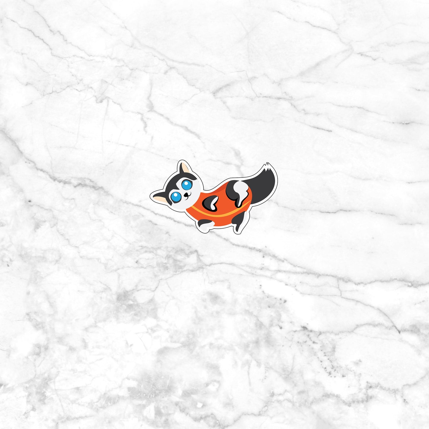 Space Dog Sticker