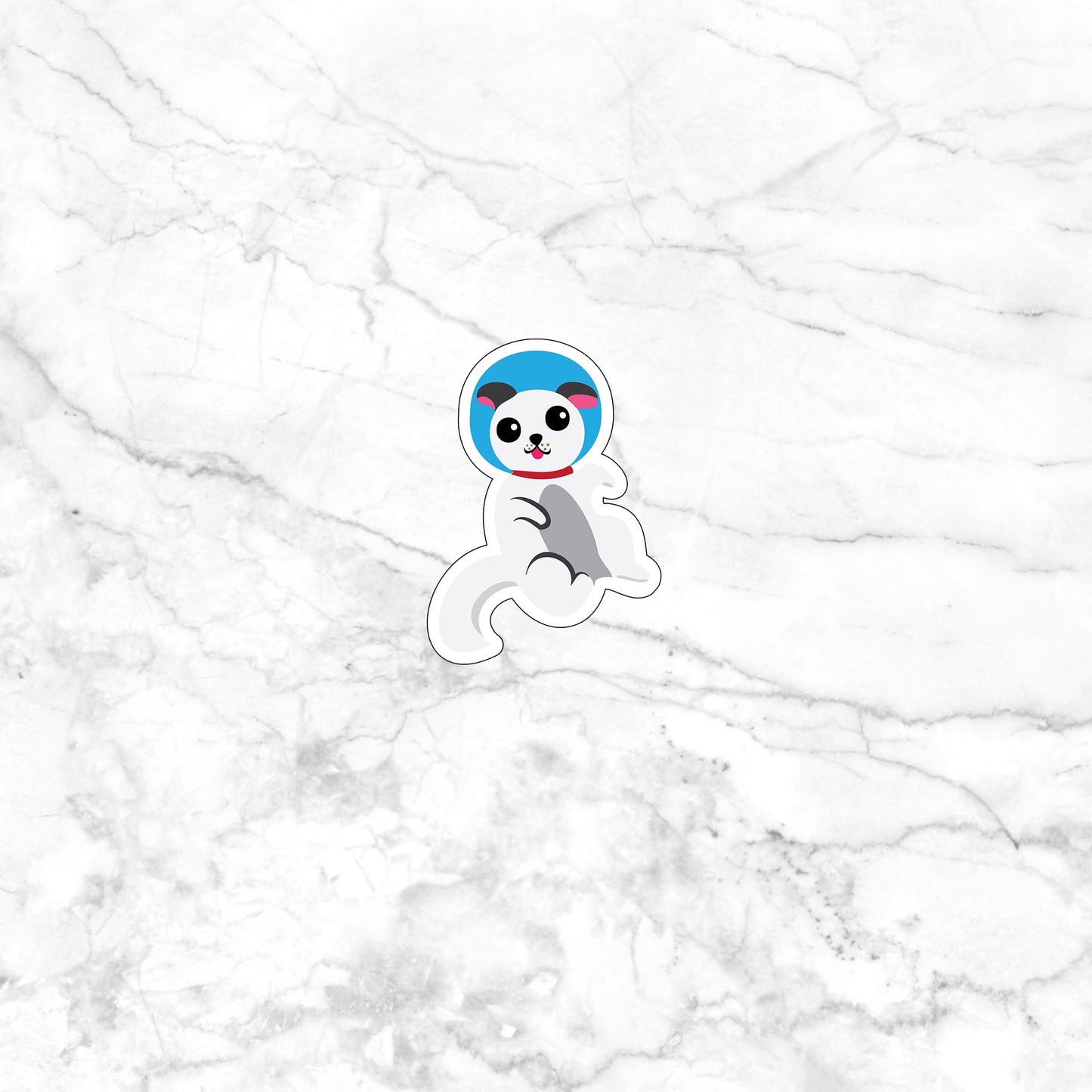 Space Dog Sticker