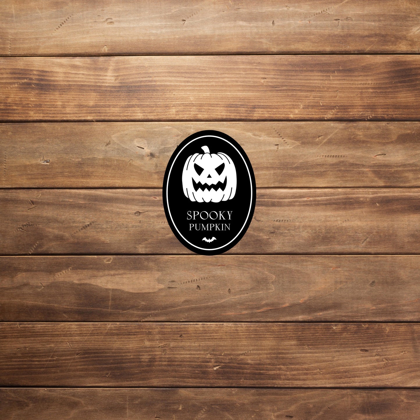 Spooky pumpkin Sticker, Vinyl sticker, laptop sticker, Tablet sticker