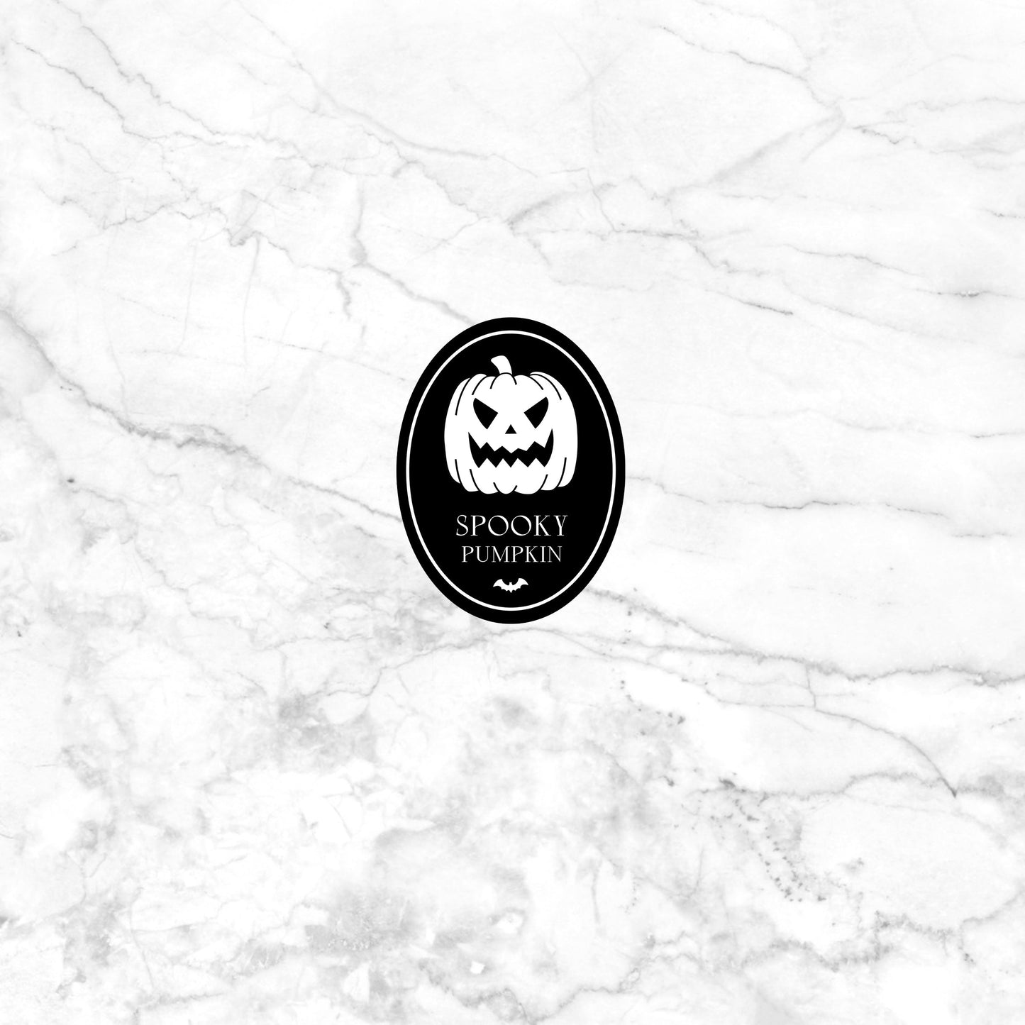 Spooky pumpkin Sticker, Vinyl sticker, laptop sticker, Tablet sticker