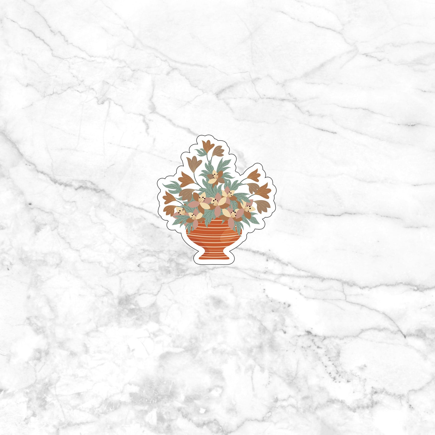 Spring Flower Bouquet Sticker