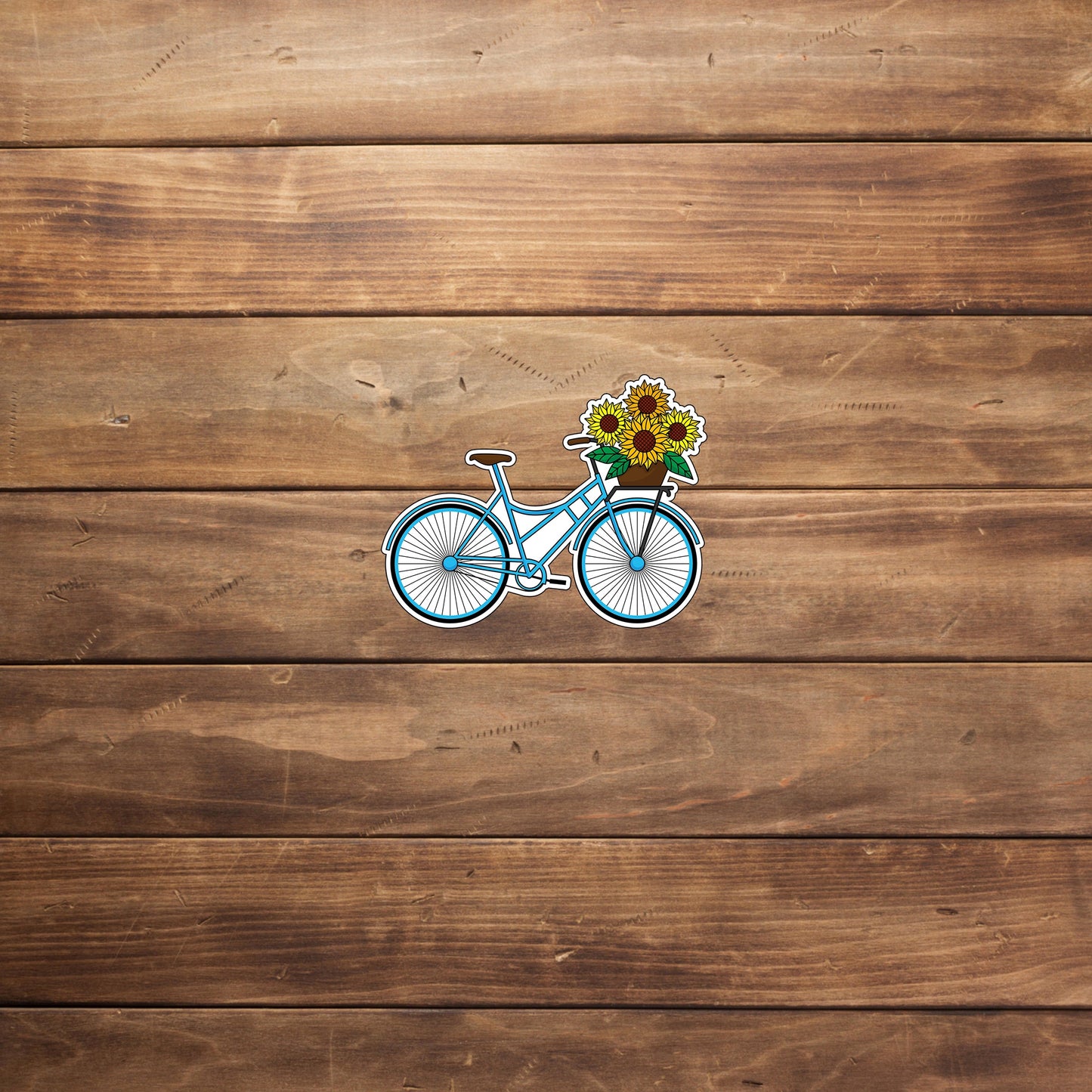Spring Sunflower Sticker