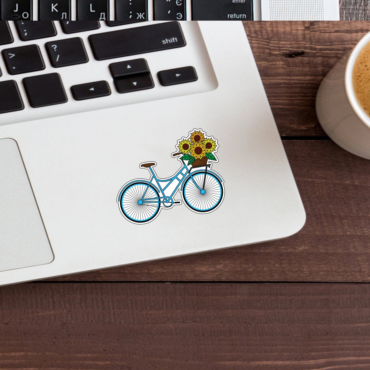 Spring Sunflower Sticker
