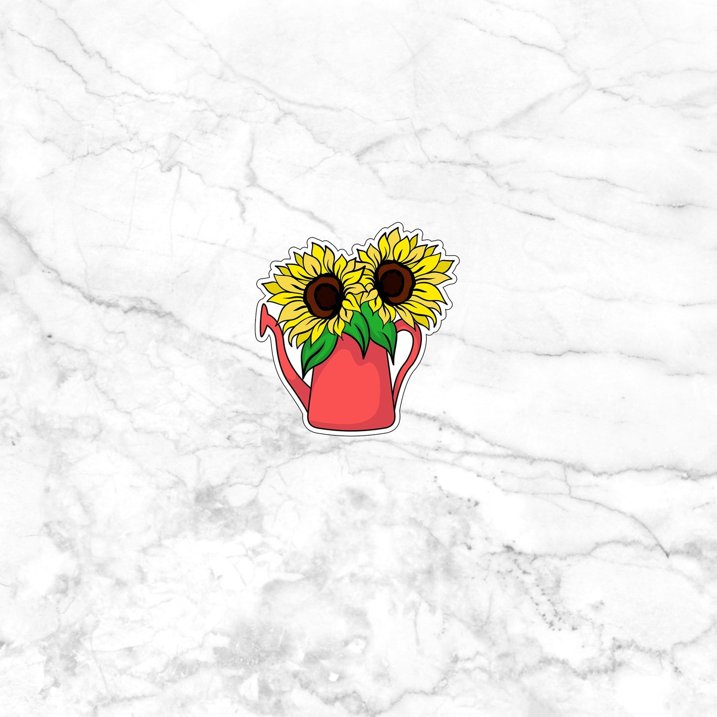 Spring Sunflower Sticker