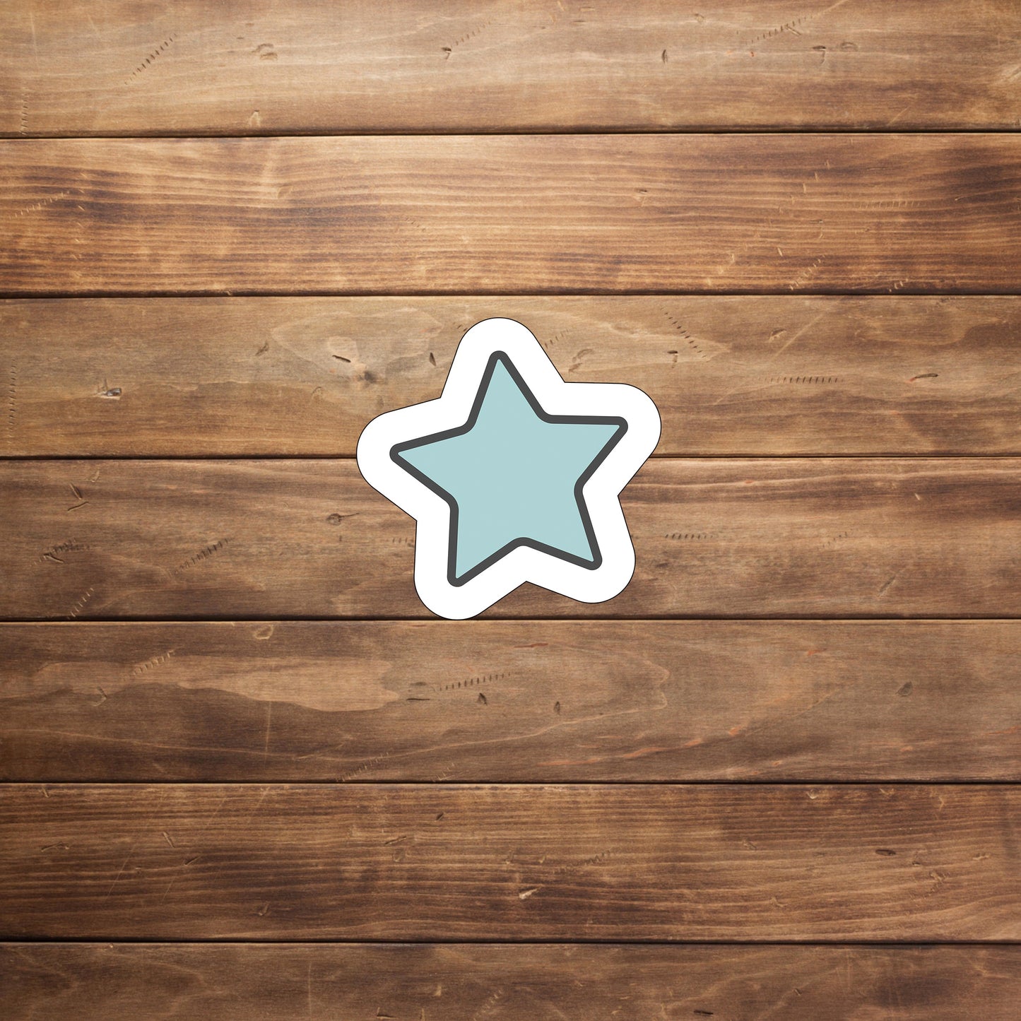 Star Blue Sticker