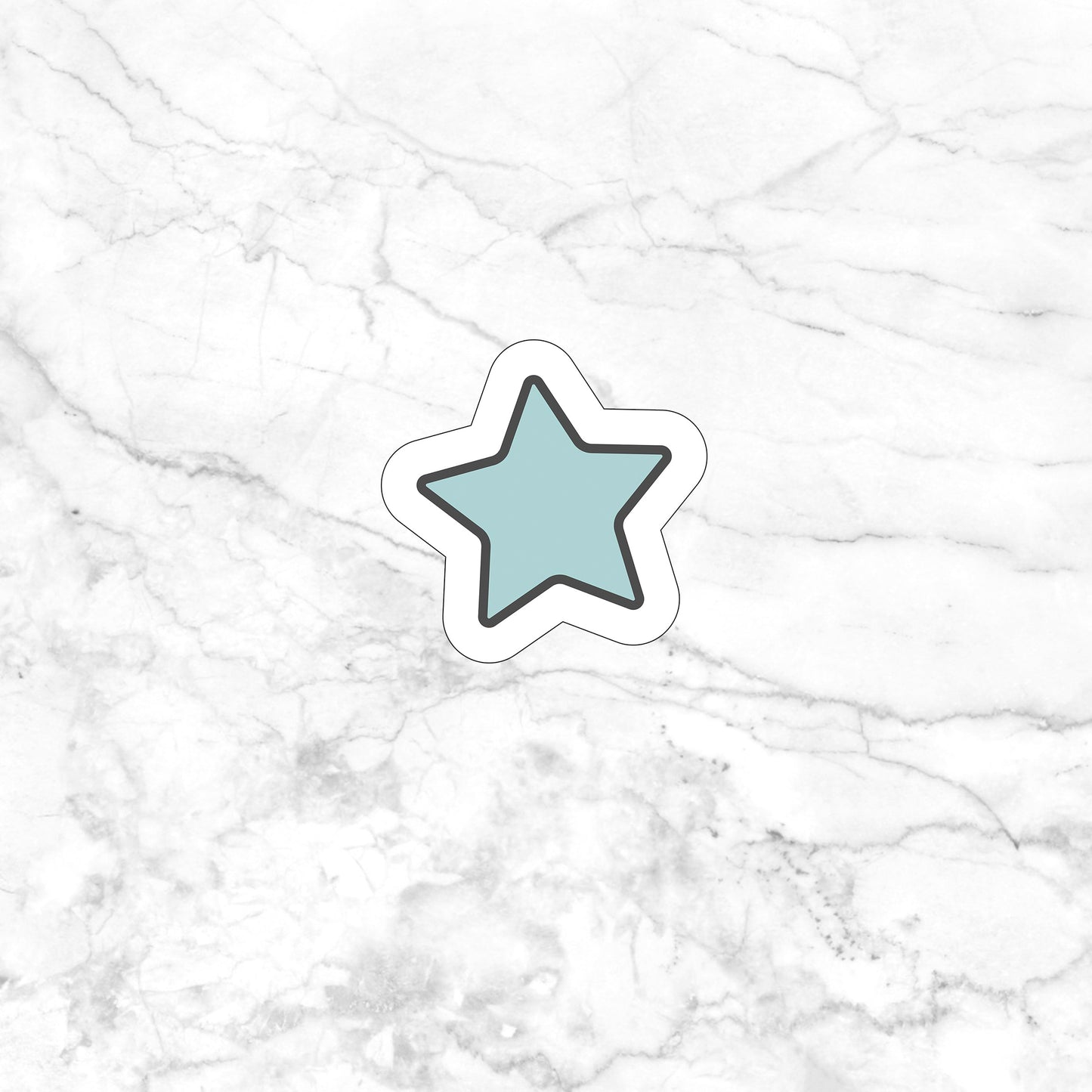 Star Blue Sticker