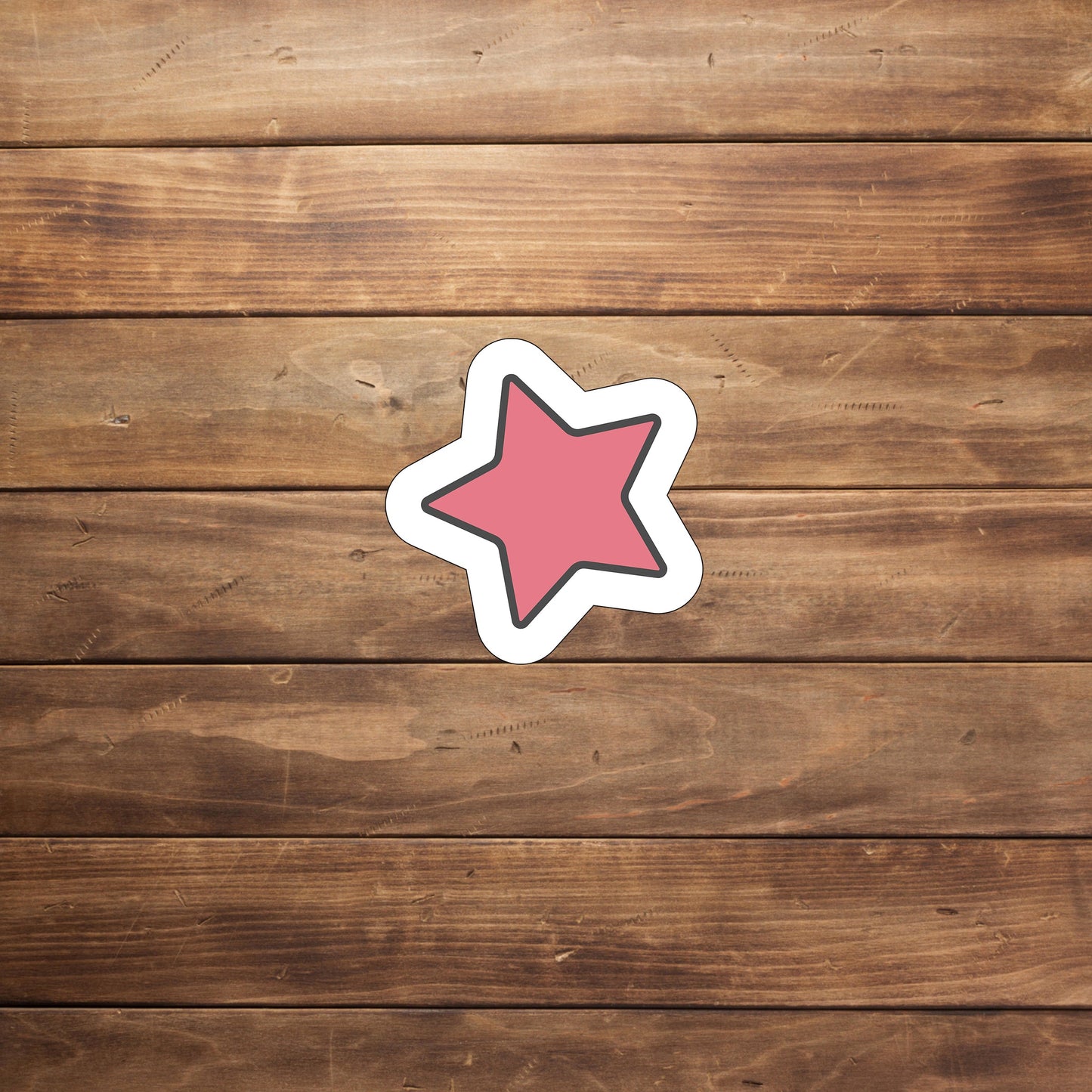 Star Pink Sticker