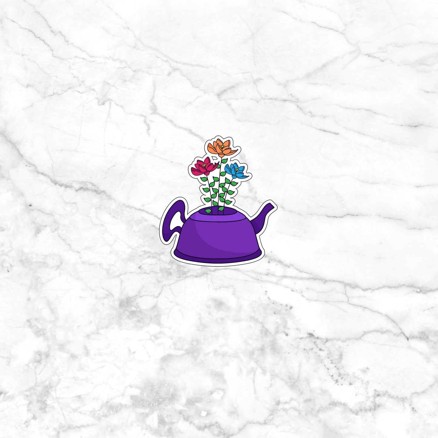 Tea Pot Sticker