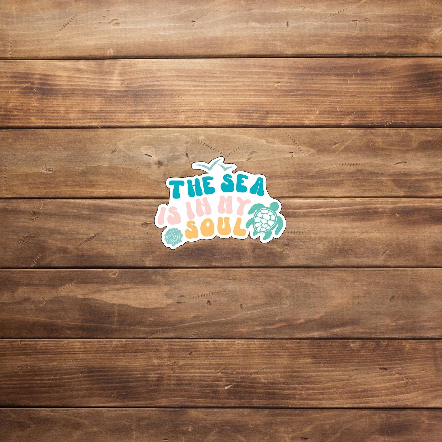 The Sea In In My Soul Sticker