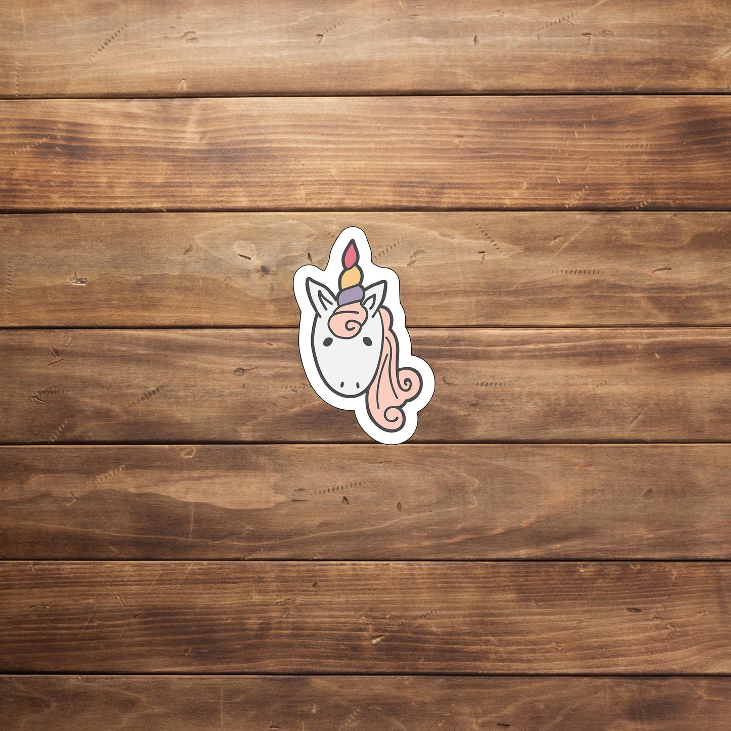 Unicorn Head Sticker