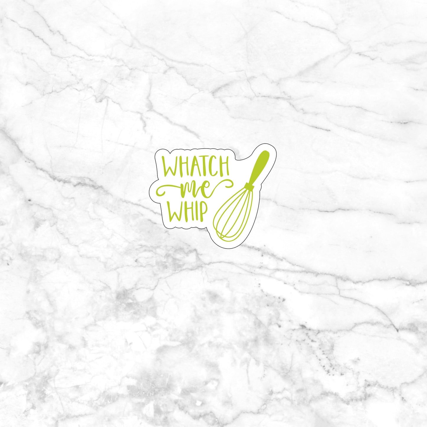 Whip Sticker