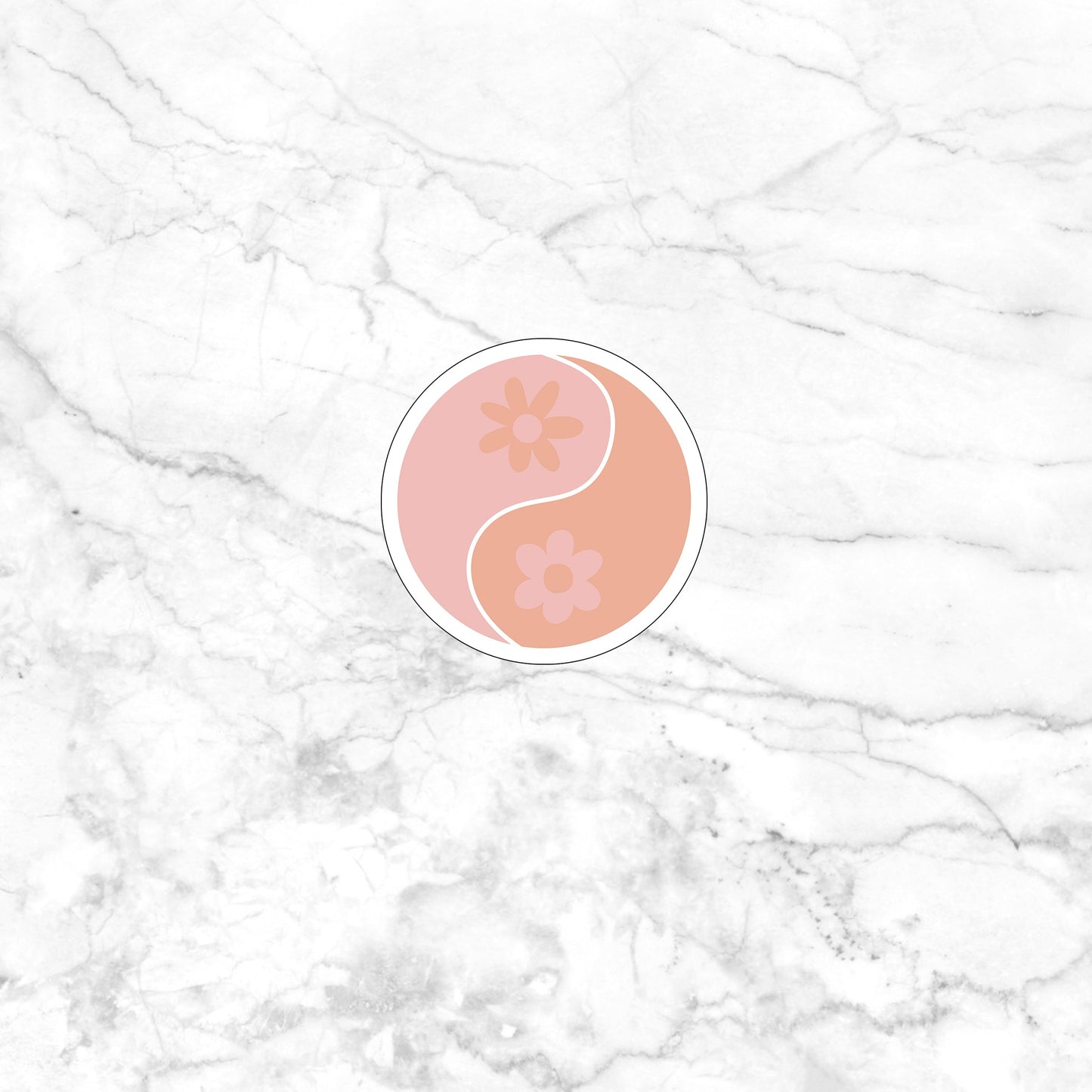 Yin Yang Sticker