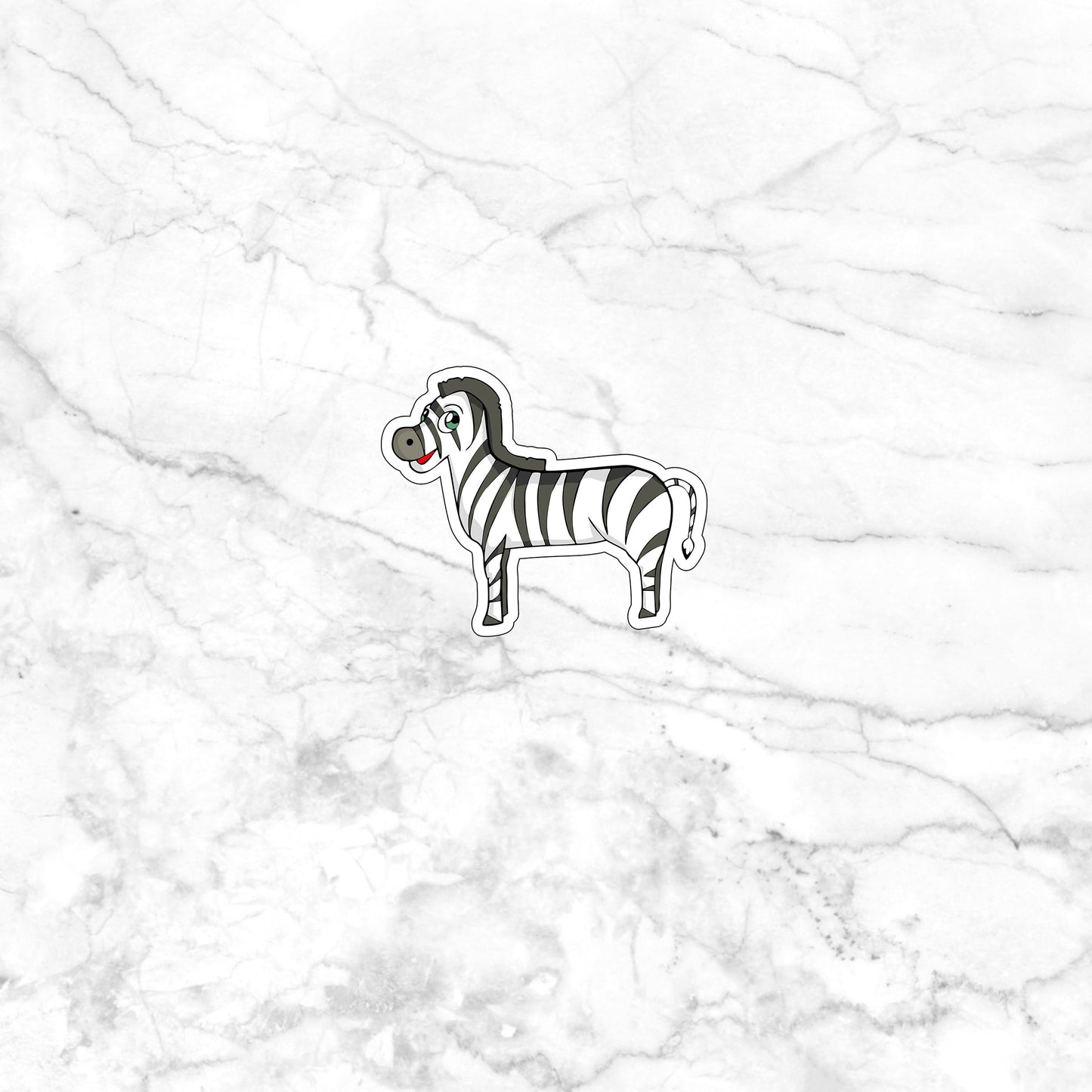 Zebra Sticker
