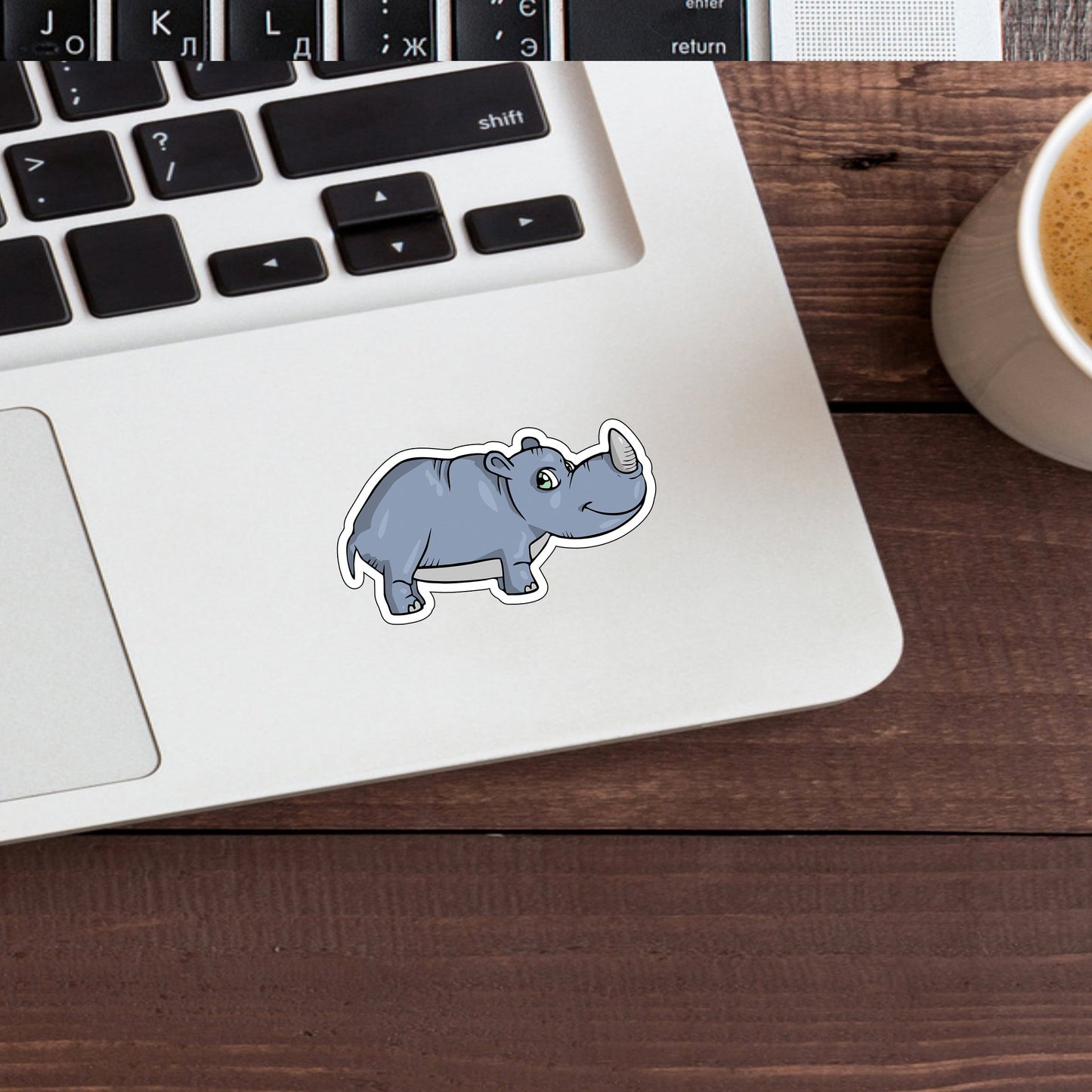 Rhinoceros Sticker