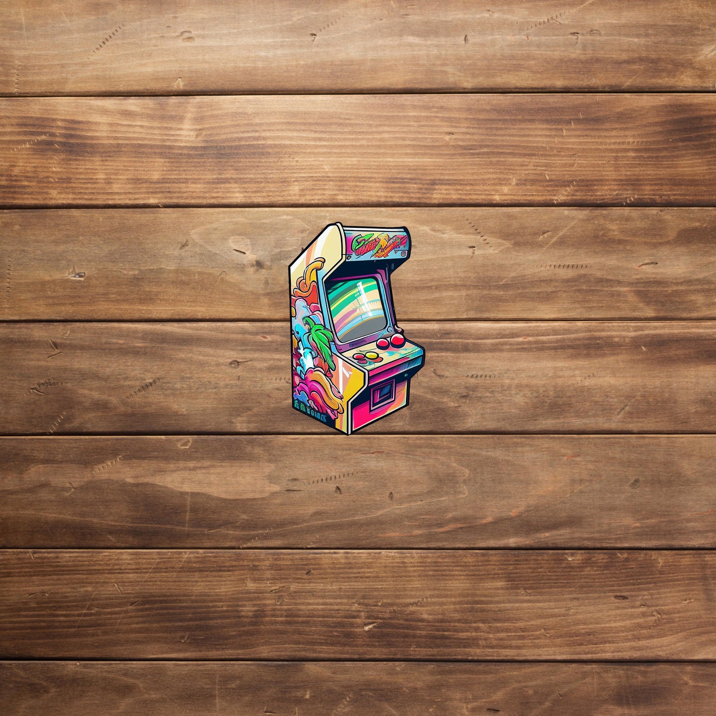 arcade game Sticker