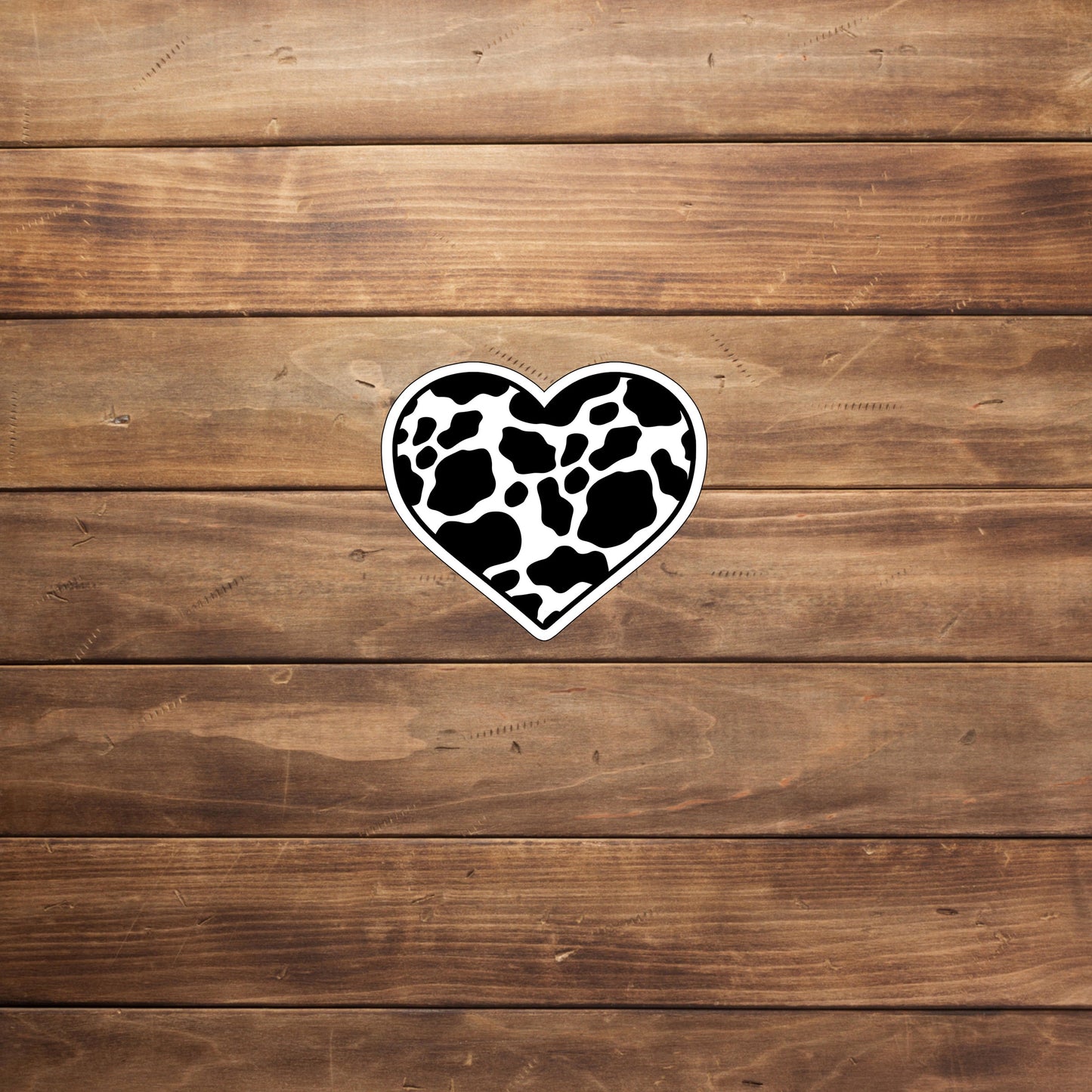 black and white HEART Sticker, Vinyl sticker, laptop sticker, Tablet sticker