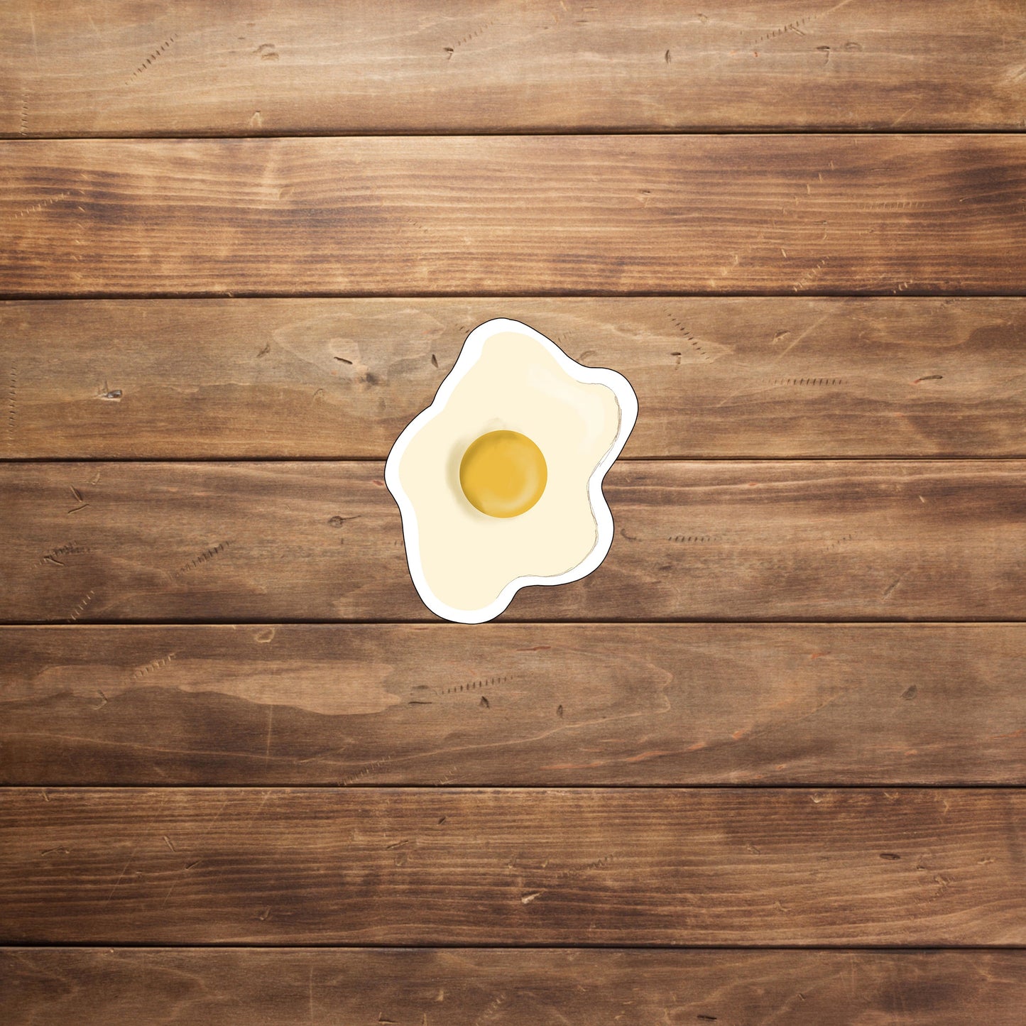 Fried Egg Sticker , Vinyl sticker , laptop sticker , Nostalgic Sticker