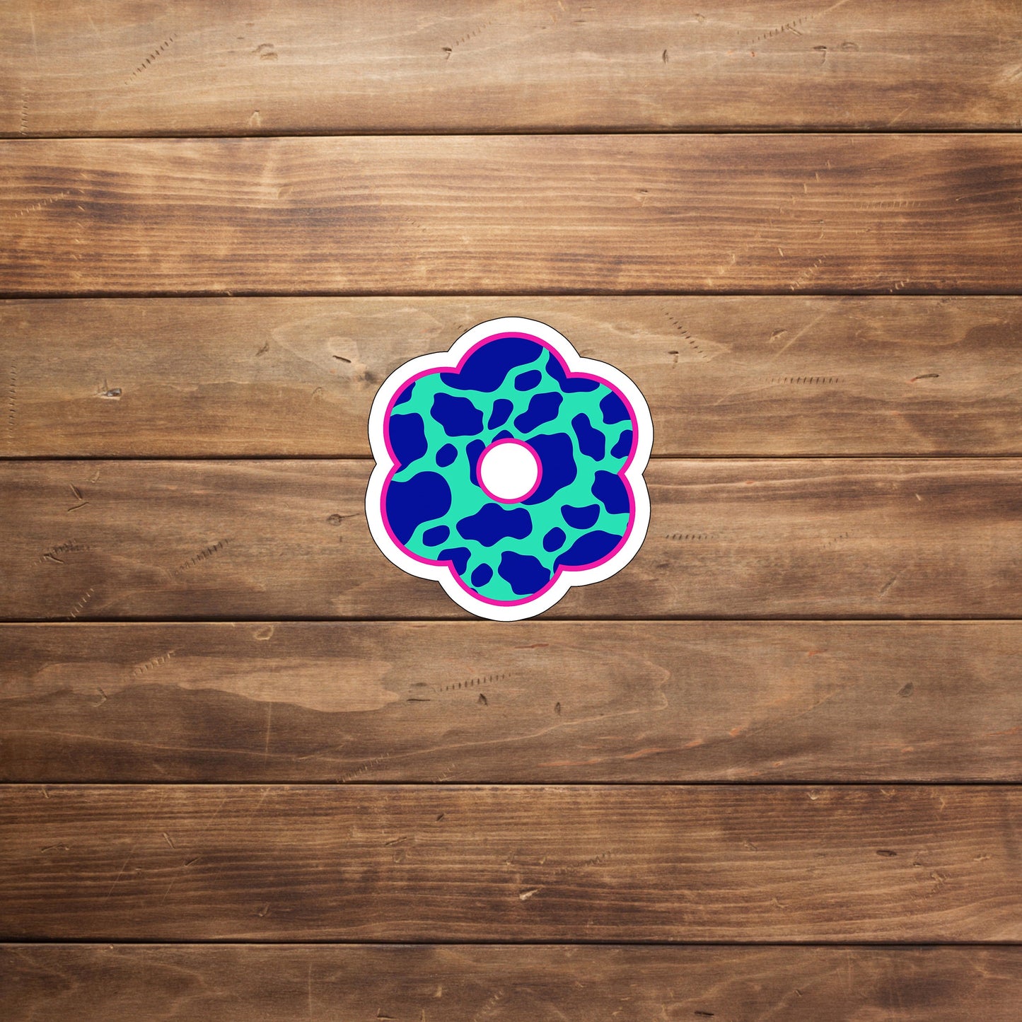 Flower Sticker, Vinyl sticker, laptop sticker, Tablet sticker