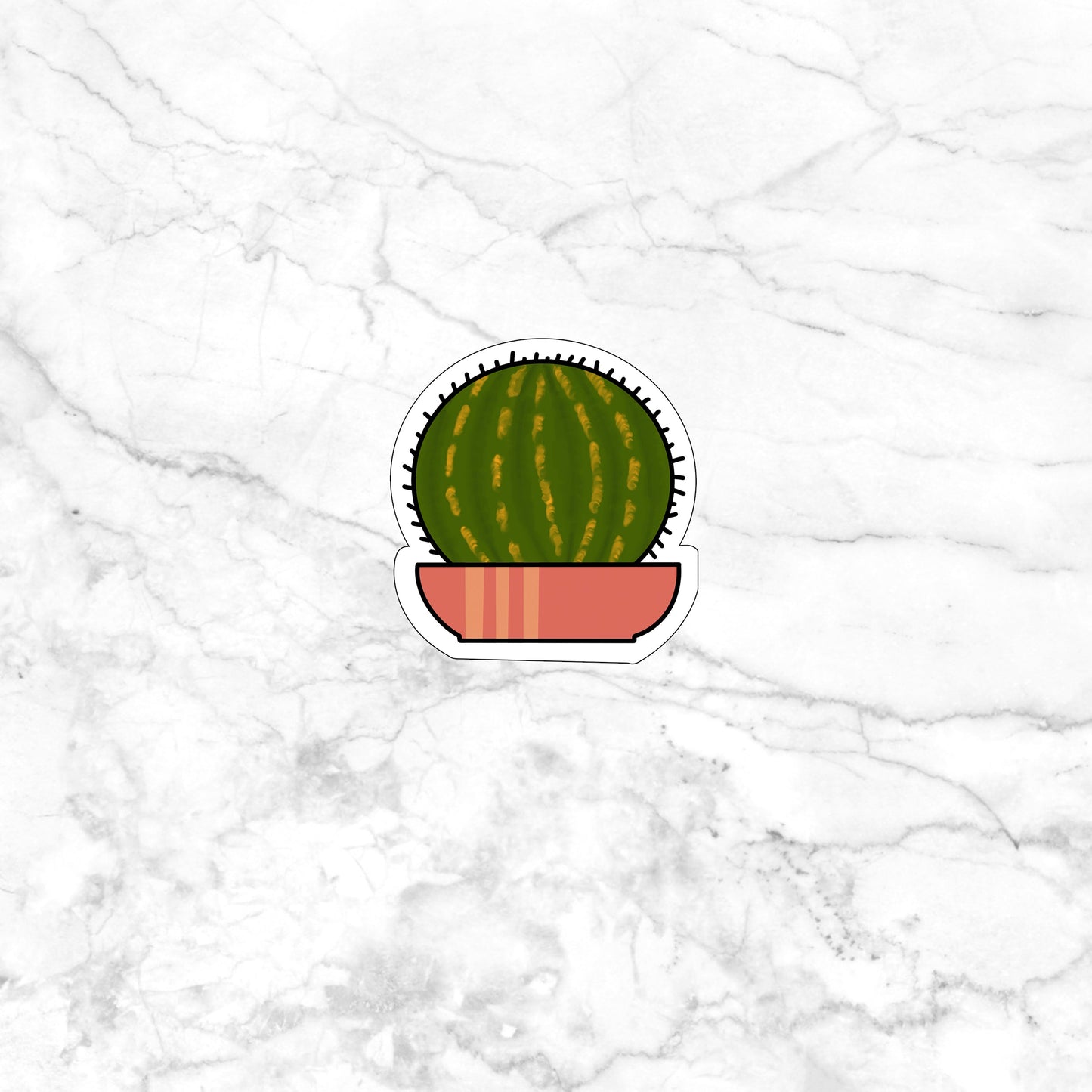 Cactus Sticker , Vinyl sticker, laptop sticker