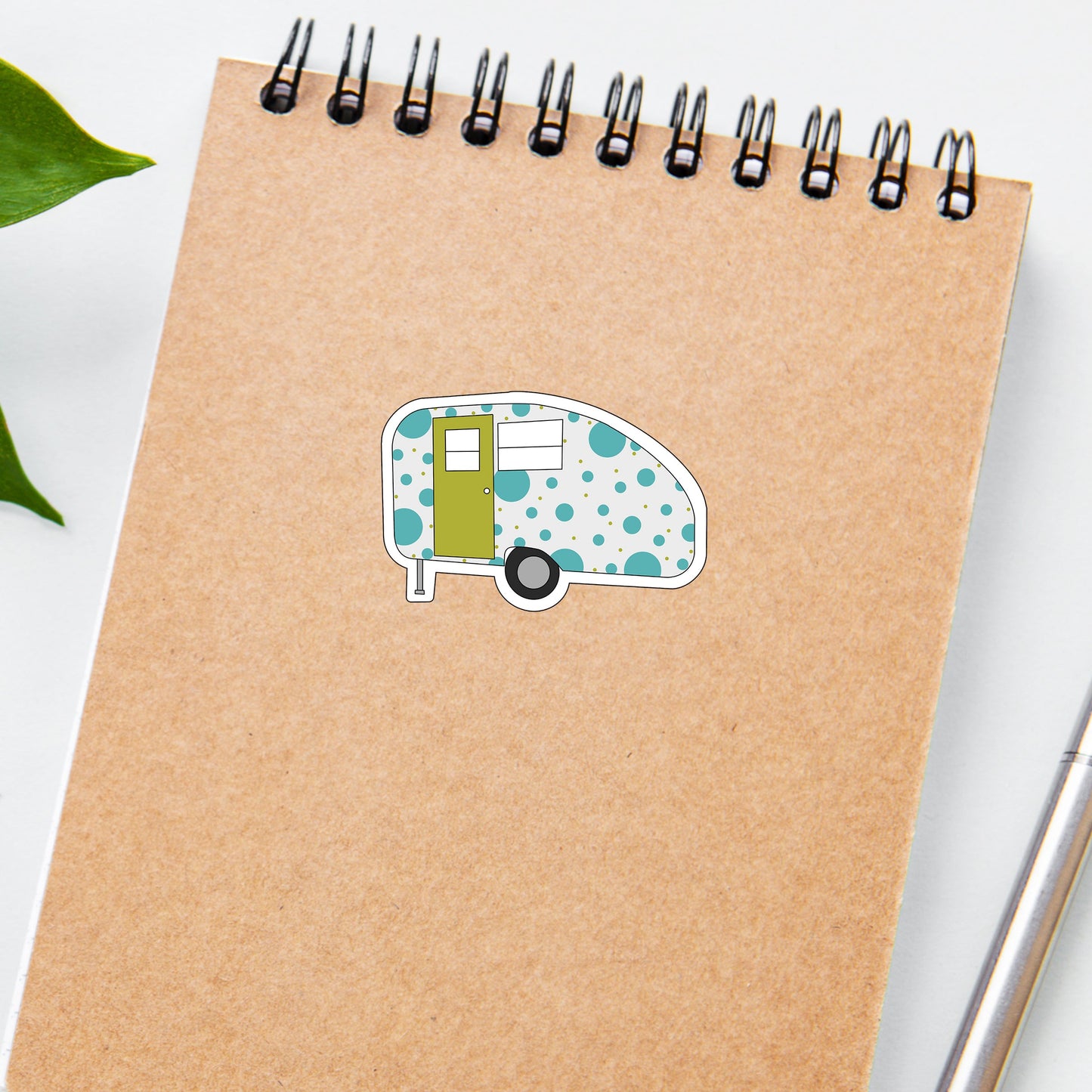 campers polka dot Sarcastic Sticker