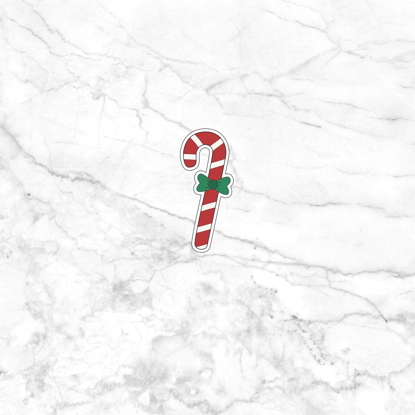 Christmas Stickers , candy cane sticker Sticker