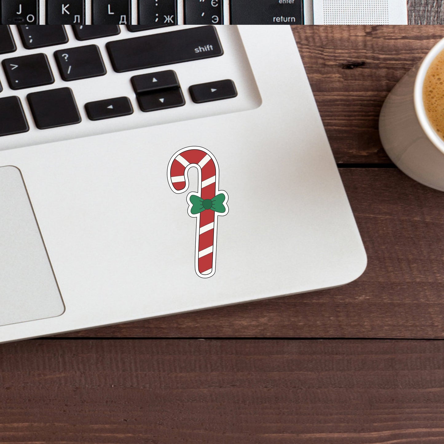 Christmas Stickers , candy cane sticker Sticker