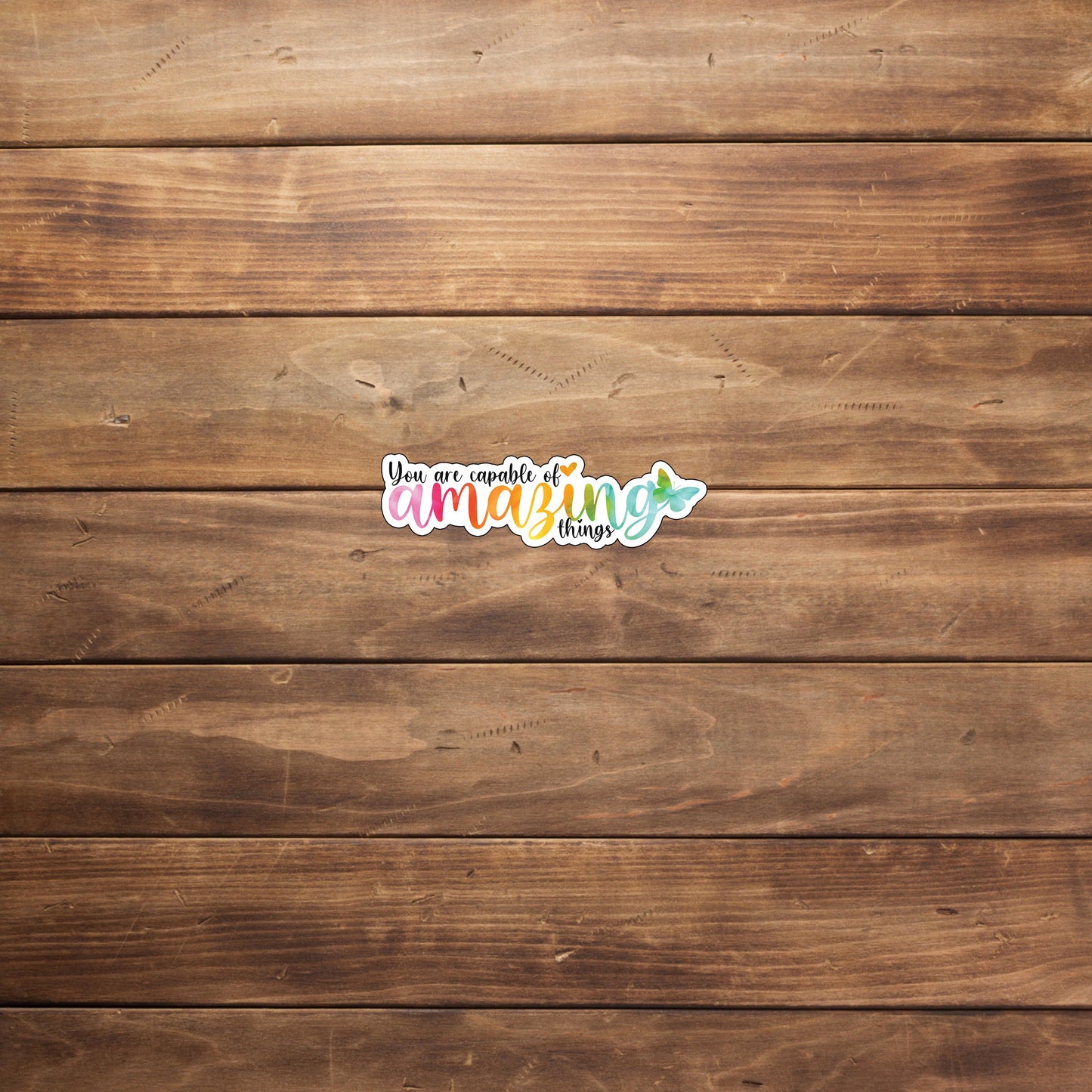 capable sticker