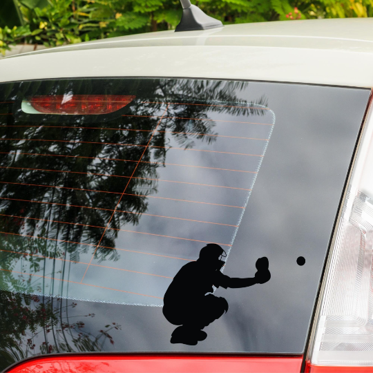Baseball Sticker , car decal , laptop decal , window decal , Baseball