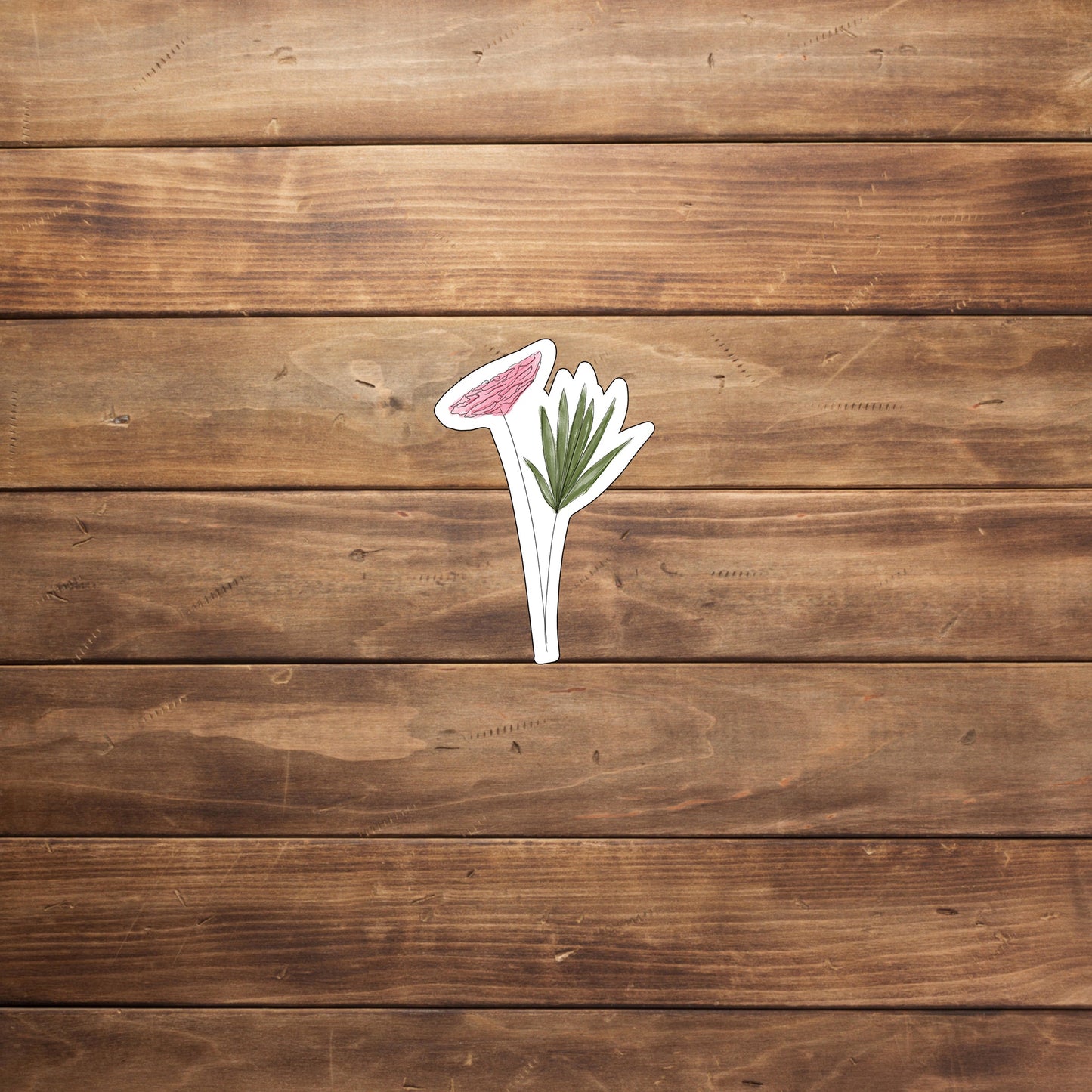 flowers pink Sticker