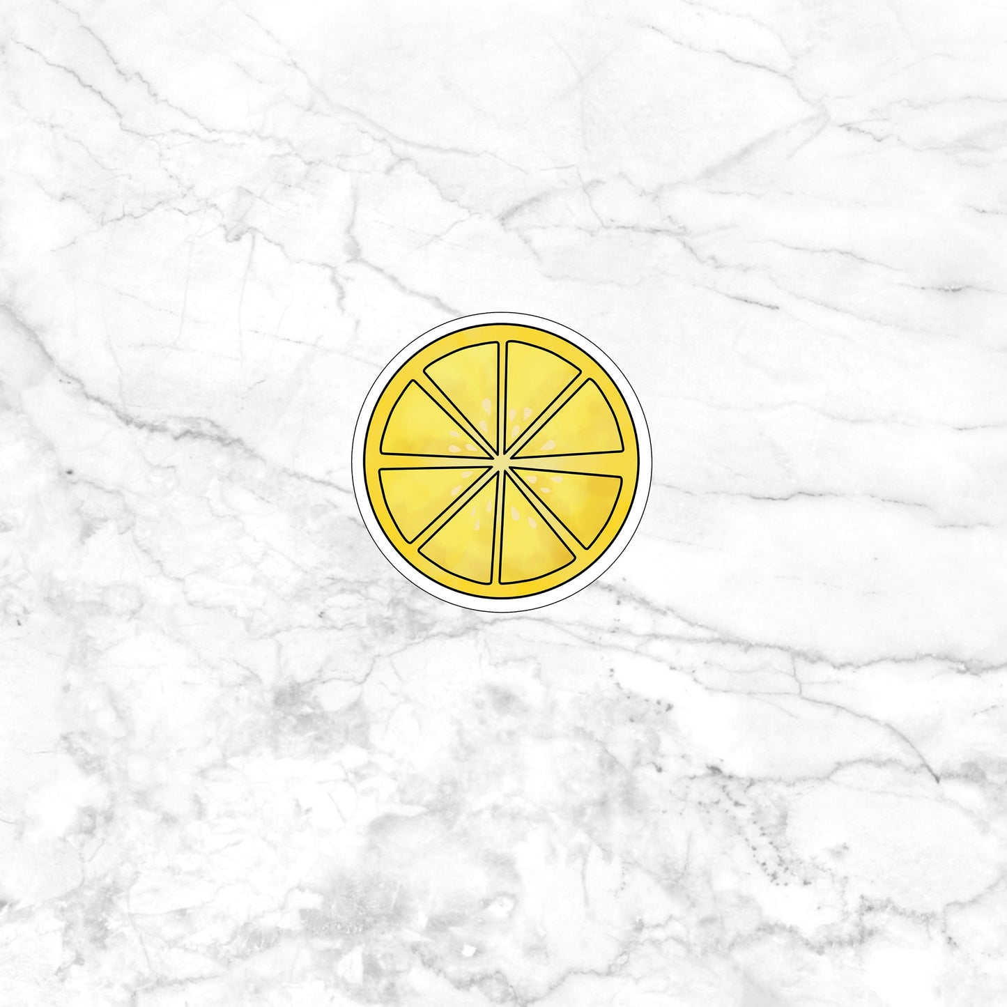 Fruit_Lemon Sticker