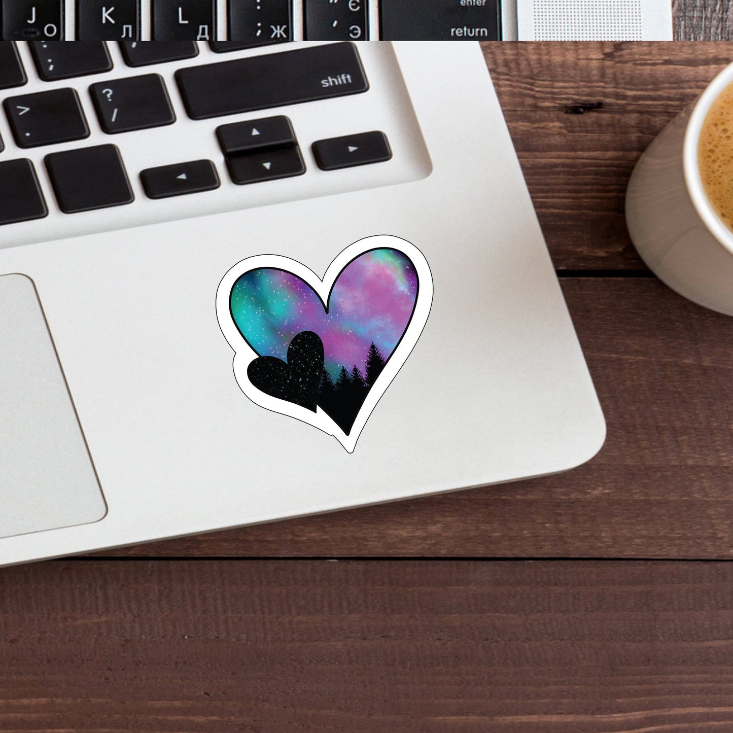 hearts_nighttime Sticker