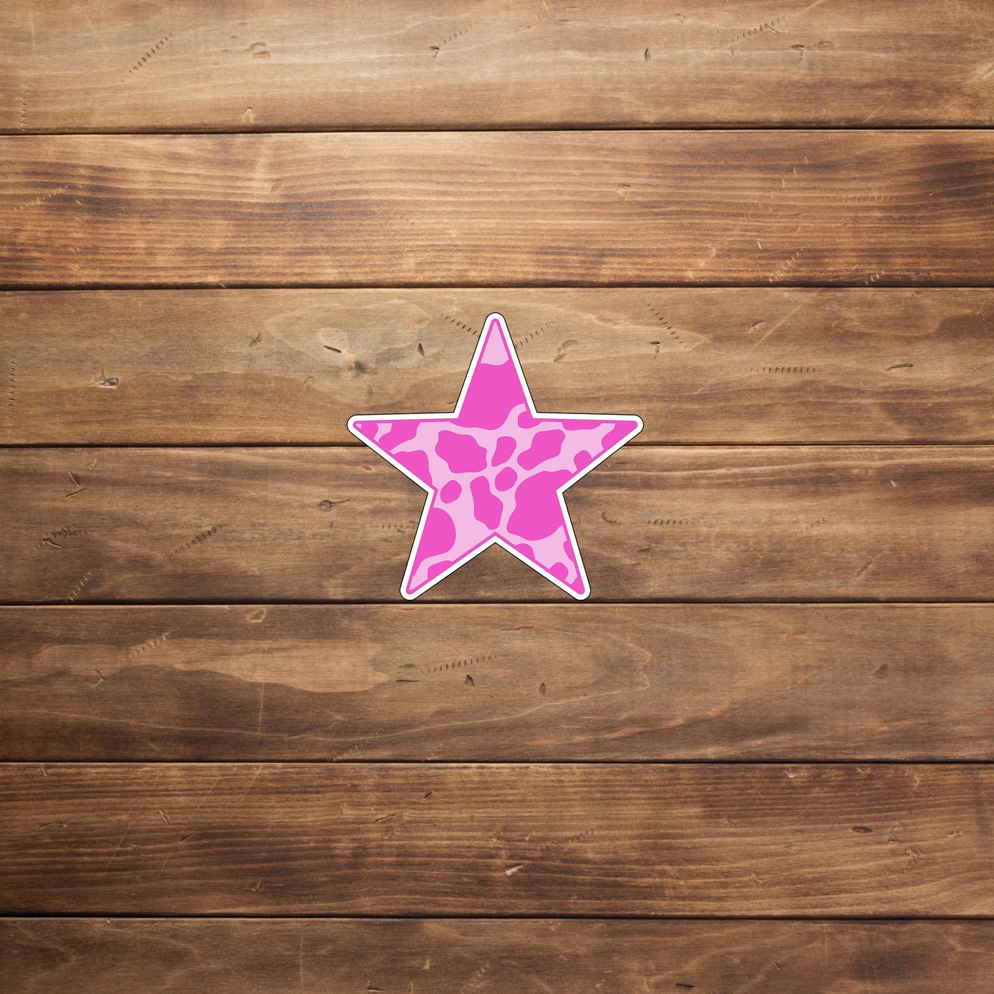 hotpinkSTAR Sticker, Vinyl sticker, laptop sticker, Tablet sticker