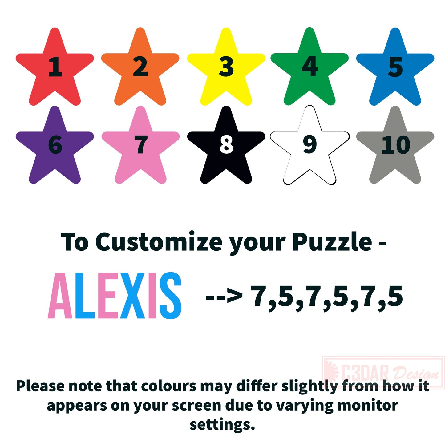 Personalized Name Puzzle , Baby Shower , 1st Birthday