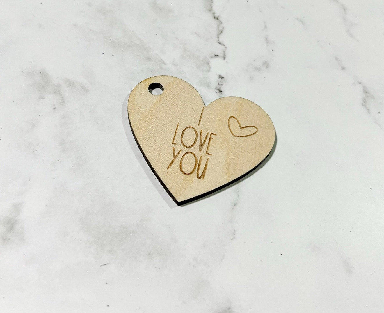 I love you Keychain , Inspirational Keychain ,, Custom Bag Tag , Laser Engraved Keychain