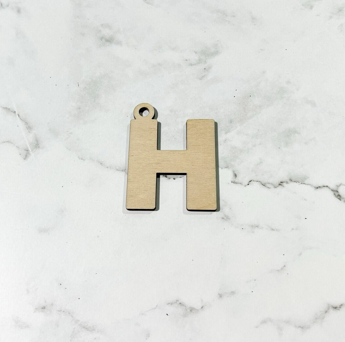 Initial Keyrings , Alphabet Keychain , Custom Bag Tag , Laser Engraved Keychain