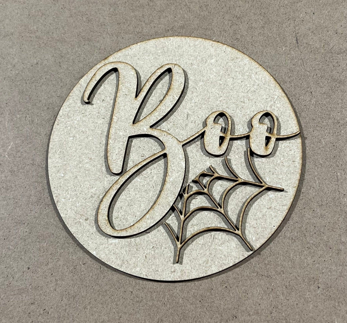 Boo Sign , Boo Halloween Sign , Boo DIY Paint KIT