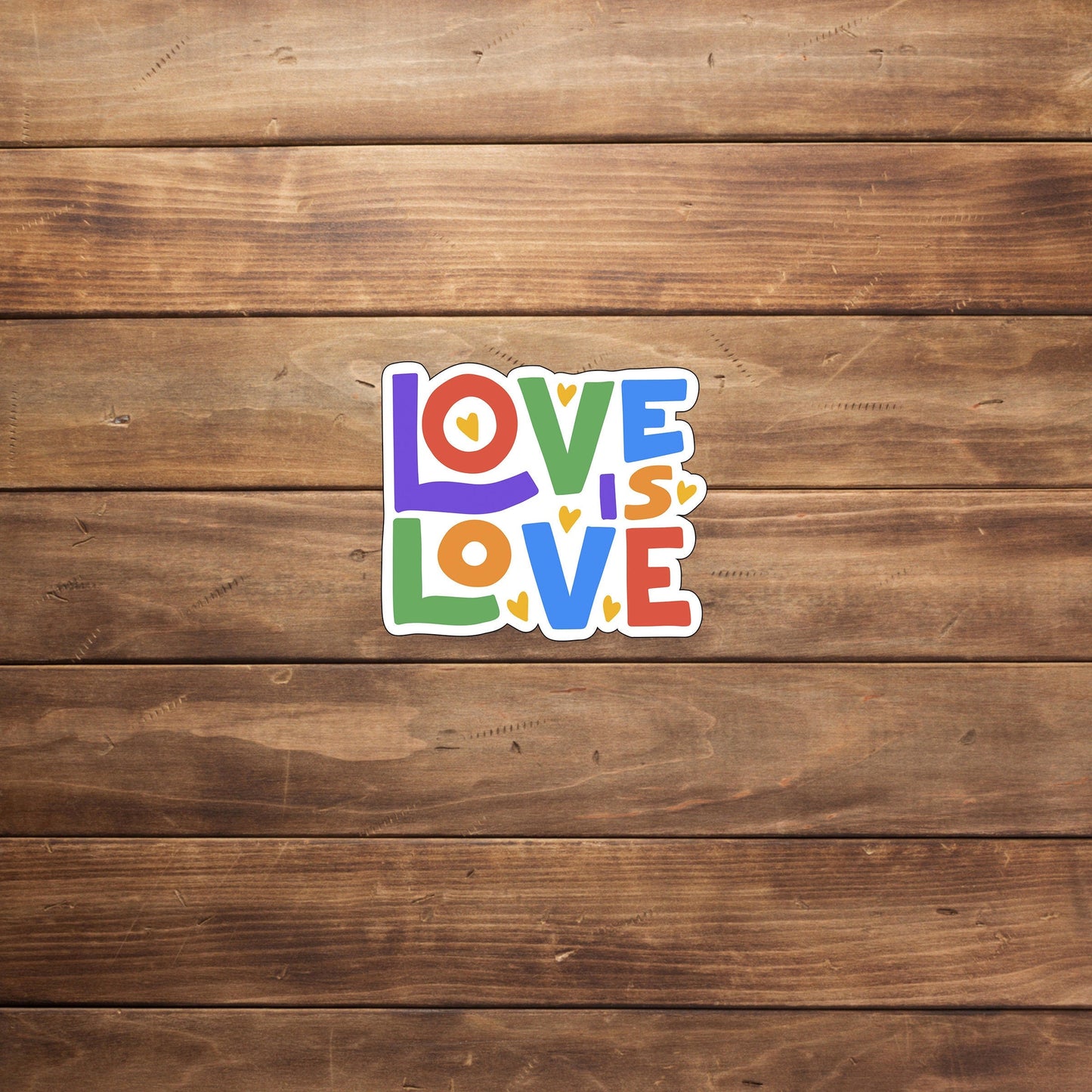 Love is Love Sticker, Sticker,Vinyl sticker, laptop sticker