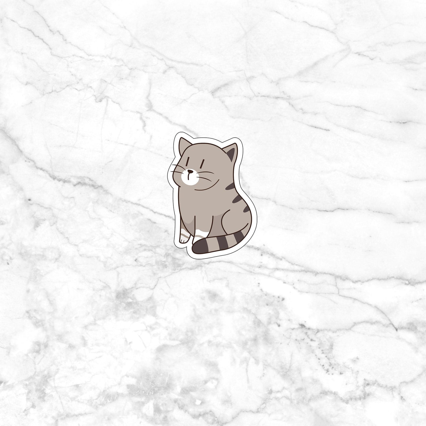 Cat Sticker , Vinyl sticker , laptop sticker , Sarcastic Sticker