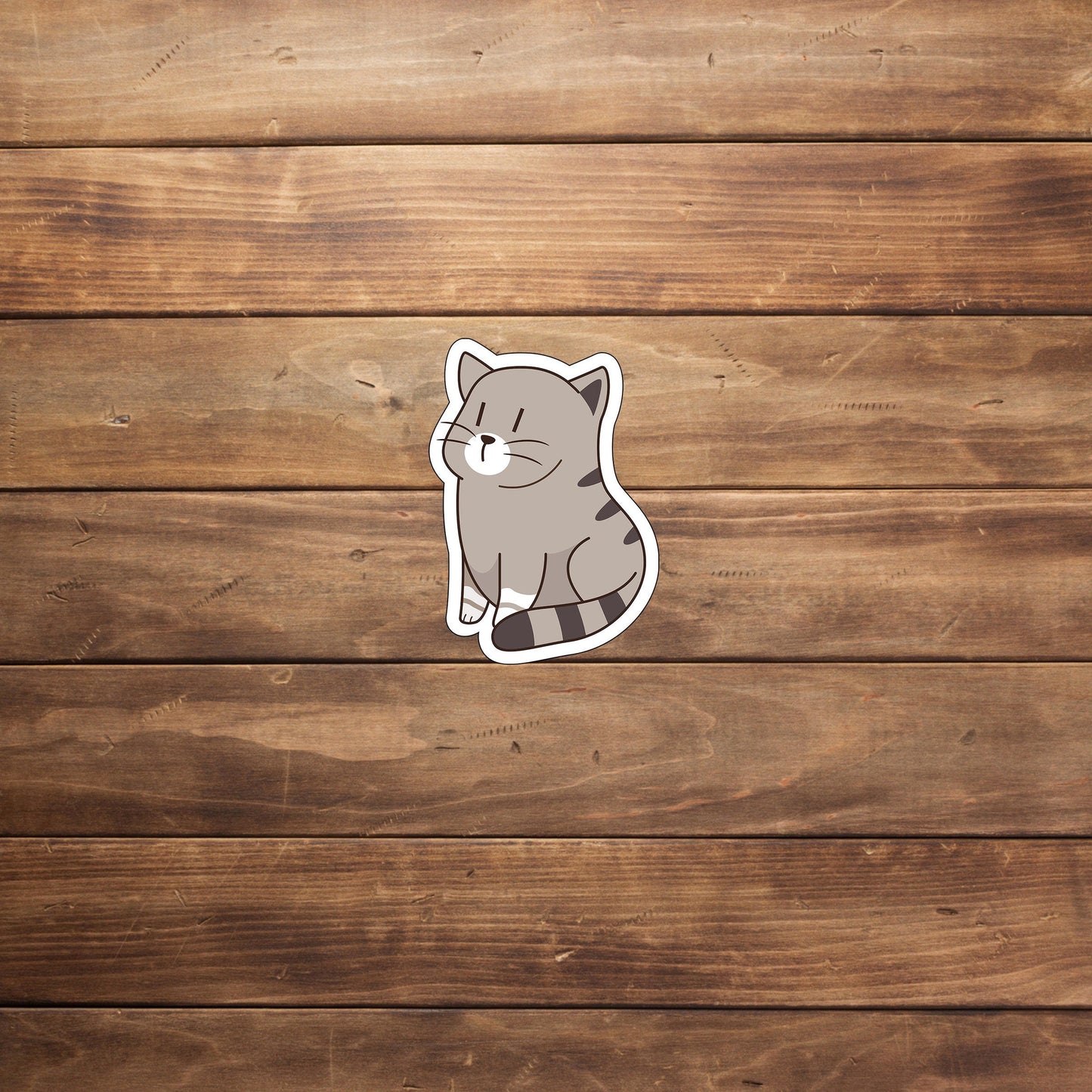 Cat Sticker , Vinyl sticker , laptop sticker , Sarcastic Sticker