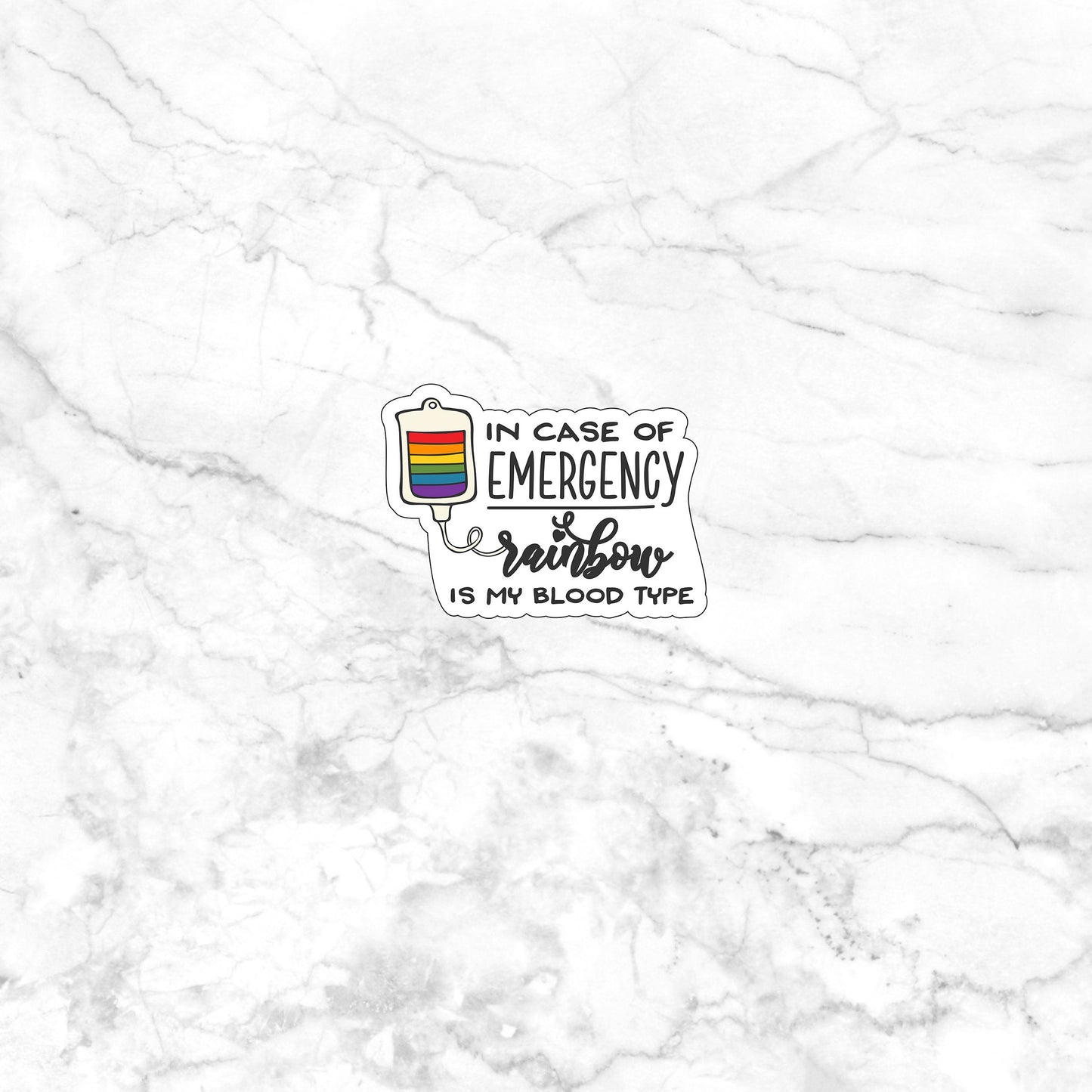 Pride Sticker, Pride Rainbow Sticker, Vinyl sticker, laptop sticker