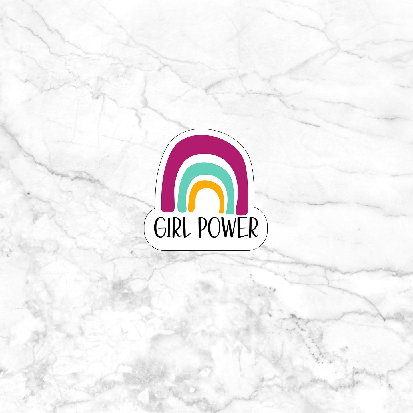 Motivation Sticker - Girl Power Sticker