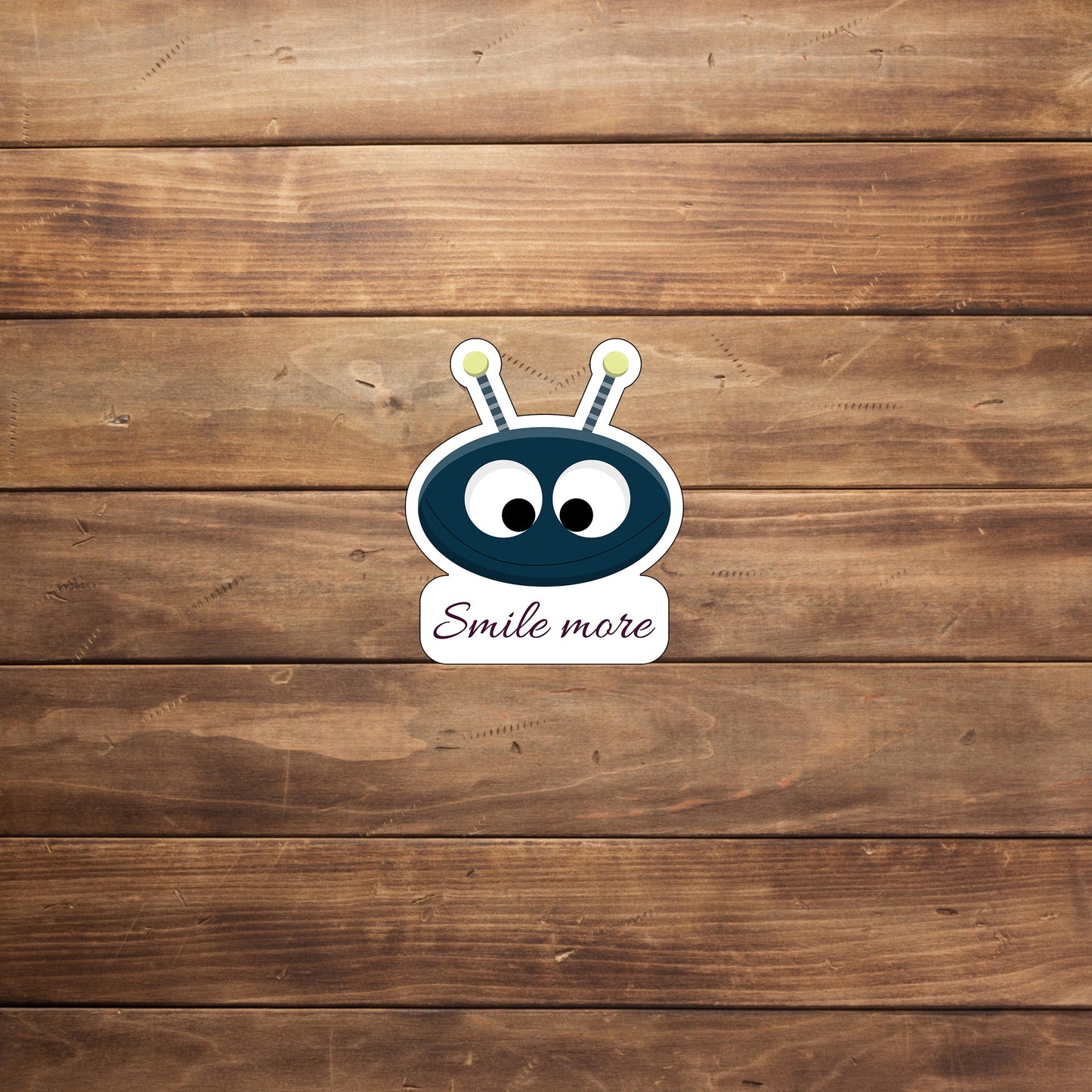 Motivation Sticker 0 - Smile More sticker