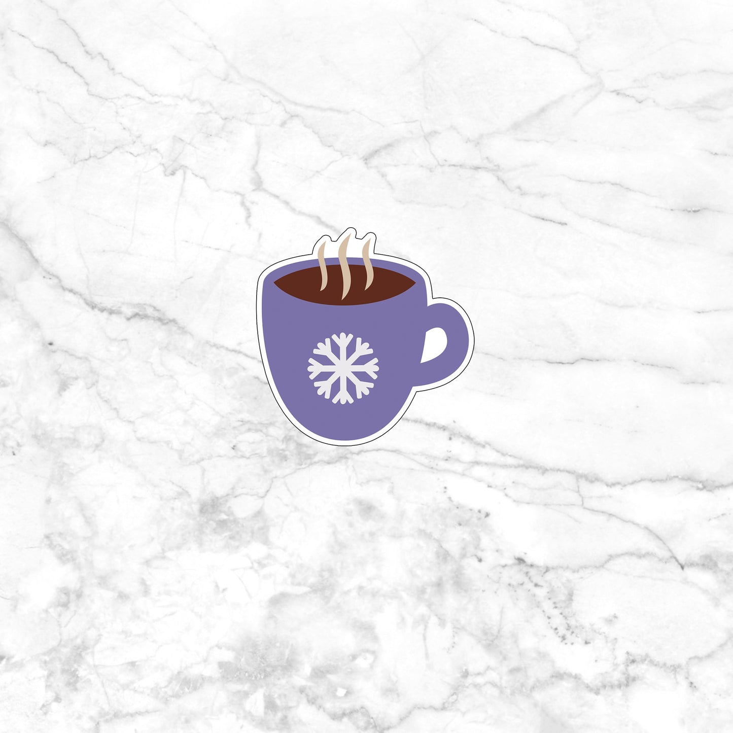 Winter Sticker, mug-sticker Sticker