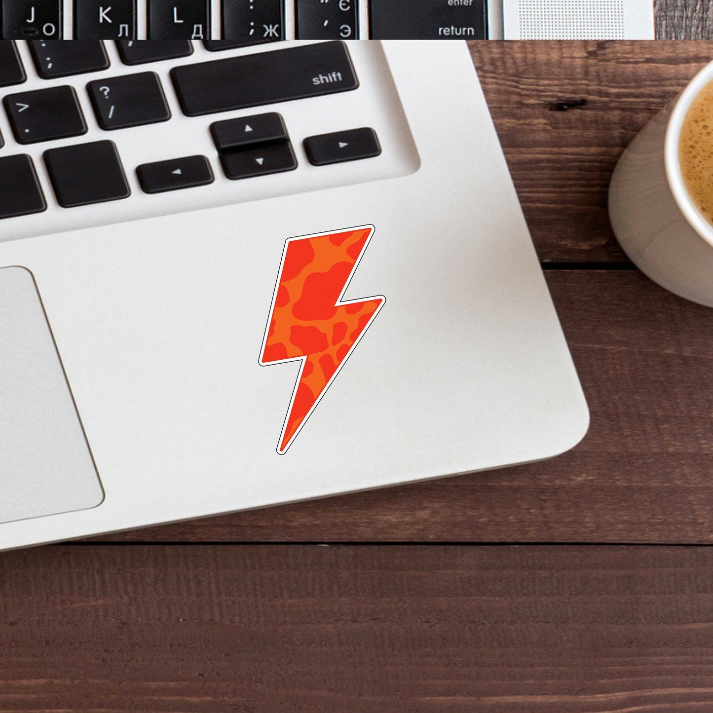 orangeLIGHT Sticker, Vinyl sticker, laptop sticker, Tablet sticker